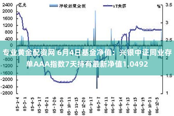 专业黄金配资网 6月4日基金净值：兴银中证同业存单AAA指数7天持有最新净值1.0492