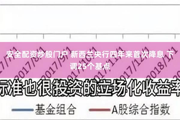 安全配资炒股门户 新西兰央行四年来首次降息 下调25个基点