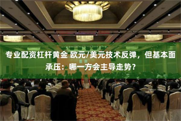 专业配资杠杆黄金 欧元/美元技术反弹，但基本面承压：哪一方会主导走势？